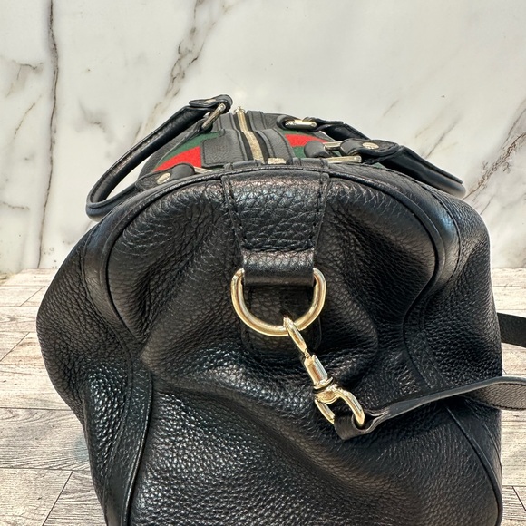Gucci Web Boston Duffle Bag (Pristine Condition) - Picture 4 of 11